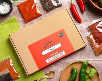Spice Kitchen International Chilli Collection with 7 Chillies