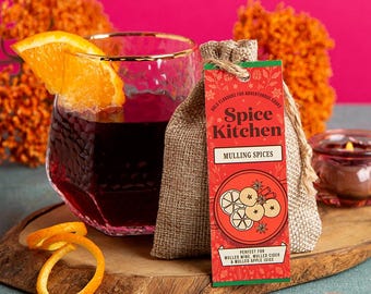 Christmas Mulled Wine Spices, Gluhwein Mulling Spice Blend