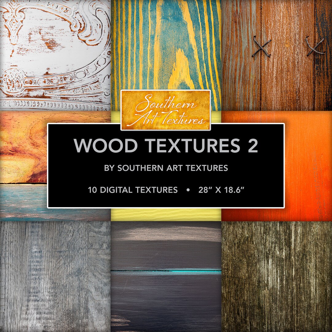 Wood Textures Digital Paper, Rustic Wood Scrapbook Paper Pack, Wood ...