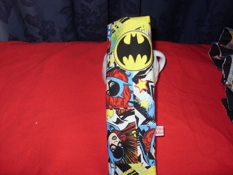 Seat Belt Cuff Made From Batgirl Fabric - Etsy