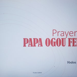 ORAÇÃO poderosa para PAPA OGOU