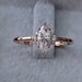 1/2 Carat Marquise Diamond Ring, Marquise Cut Engagement Ring, Marquise Engagement Ring, Victorian Engagement Ring, Victorian Diamond Ring