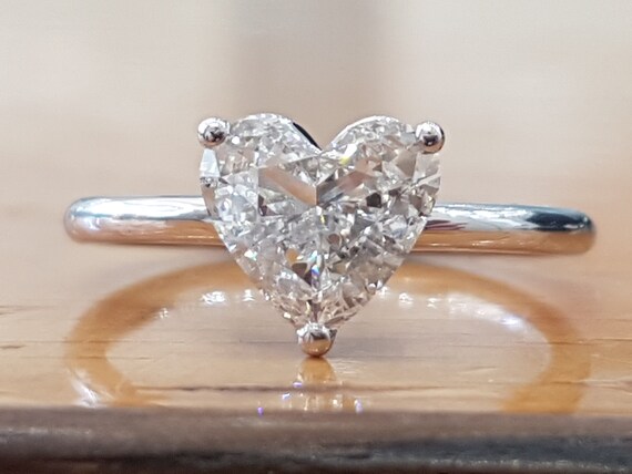 Heart shaped diamond ring price best sale