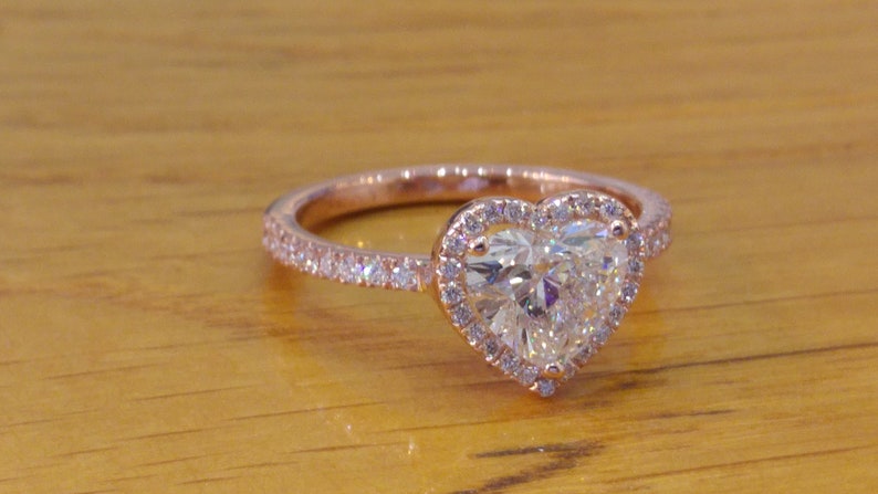 heart shaped engagement ring heart shaped engagement ring