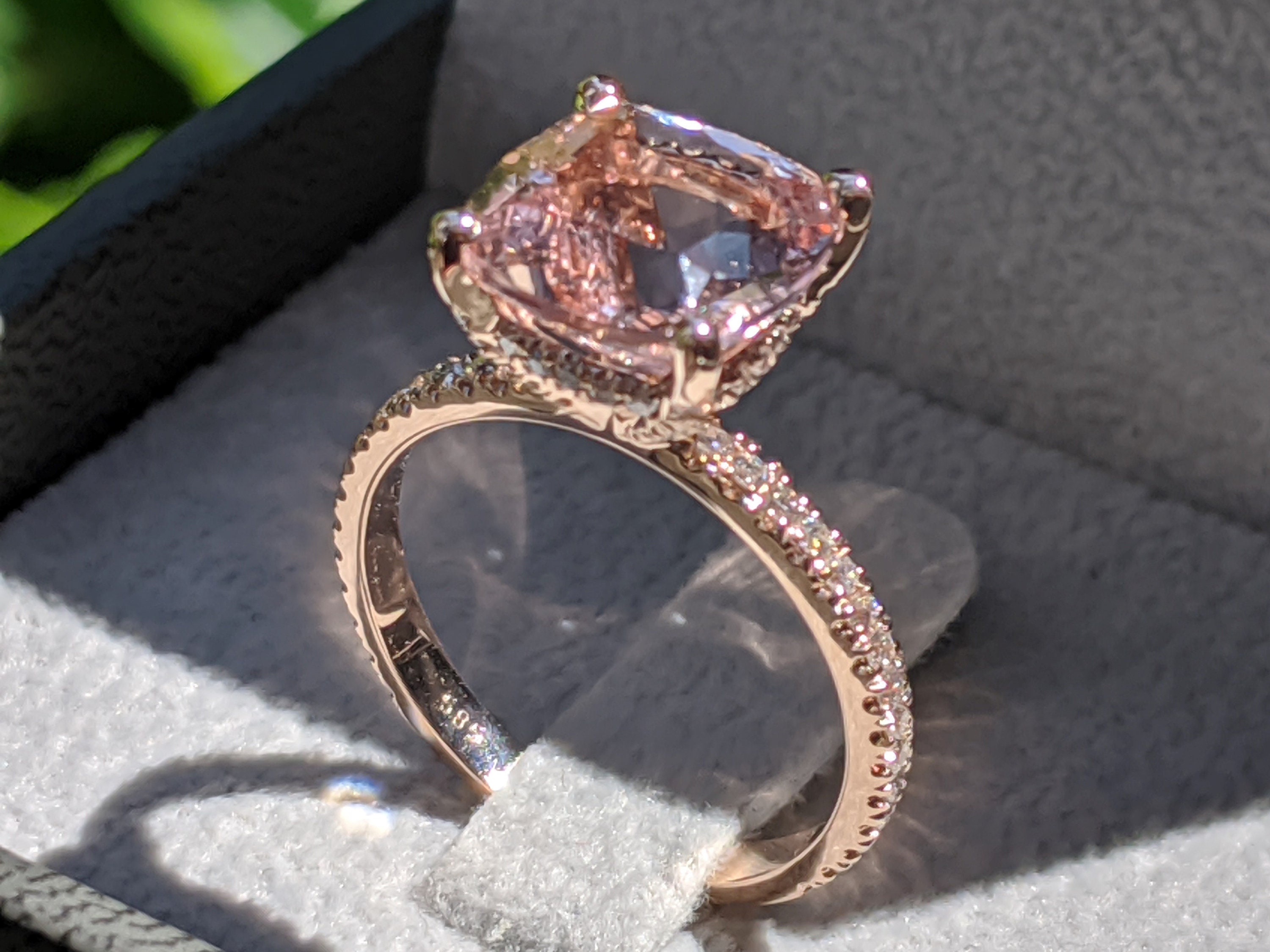 2 Carat Morganite Etsy