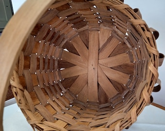 J Jordan hickory basket