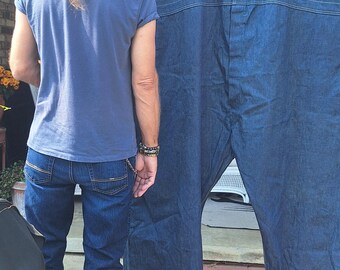 Vintage Denim Big Smith Advertisement Overalls