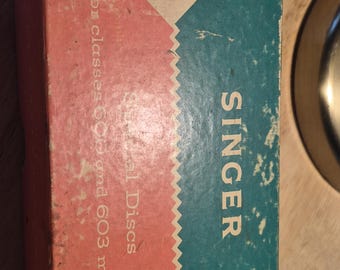 Vintage singer stitch design wheels