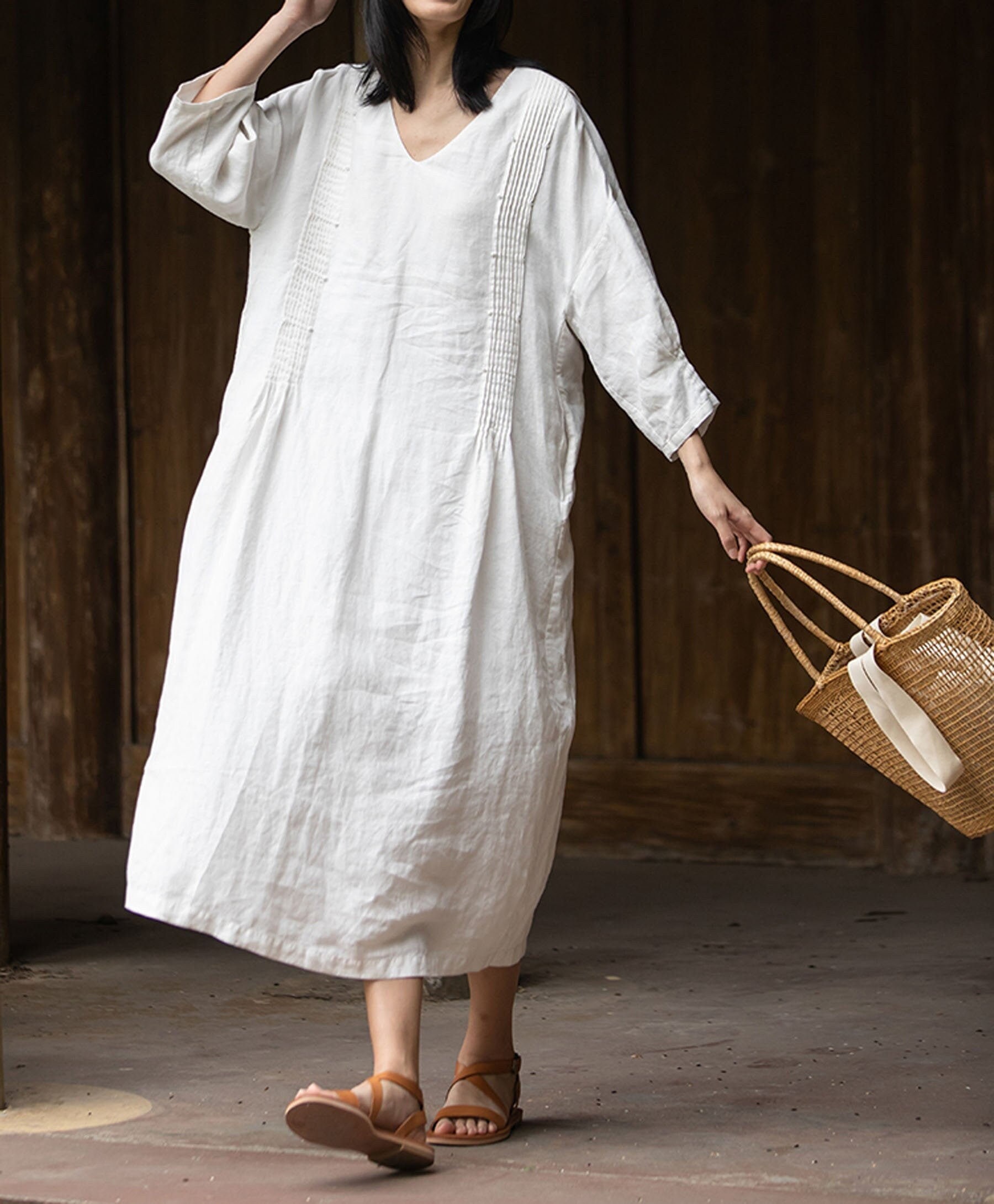 トップス SOOR PROOM Clementine Tunic Feedsack il_fullxfull.3776127244_a9ko.jpg