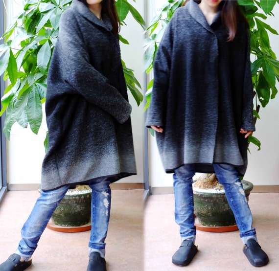 plus size blanket coat
