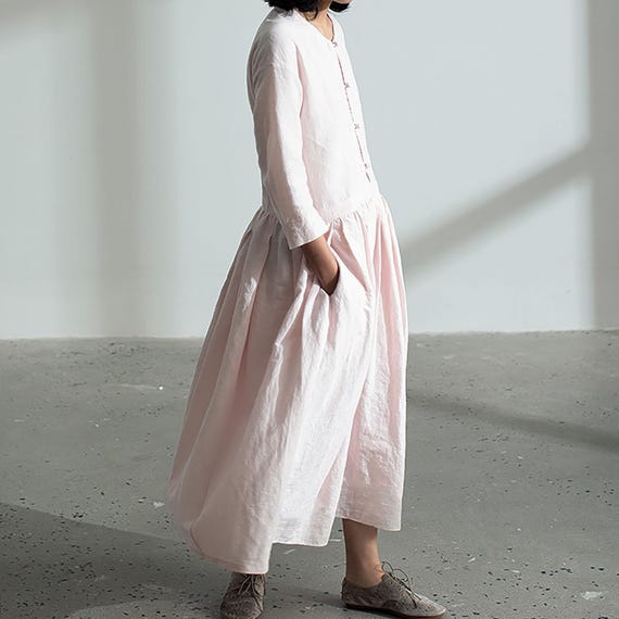 slim fit dress slacks Pink Cotton Poplin Fit and Flare Short Button-Down Shirt Dress 66