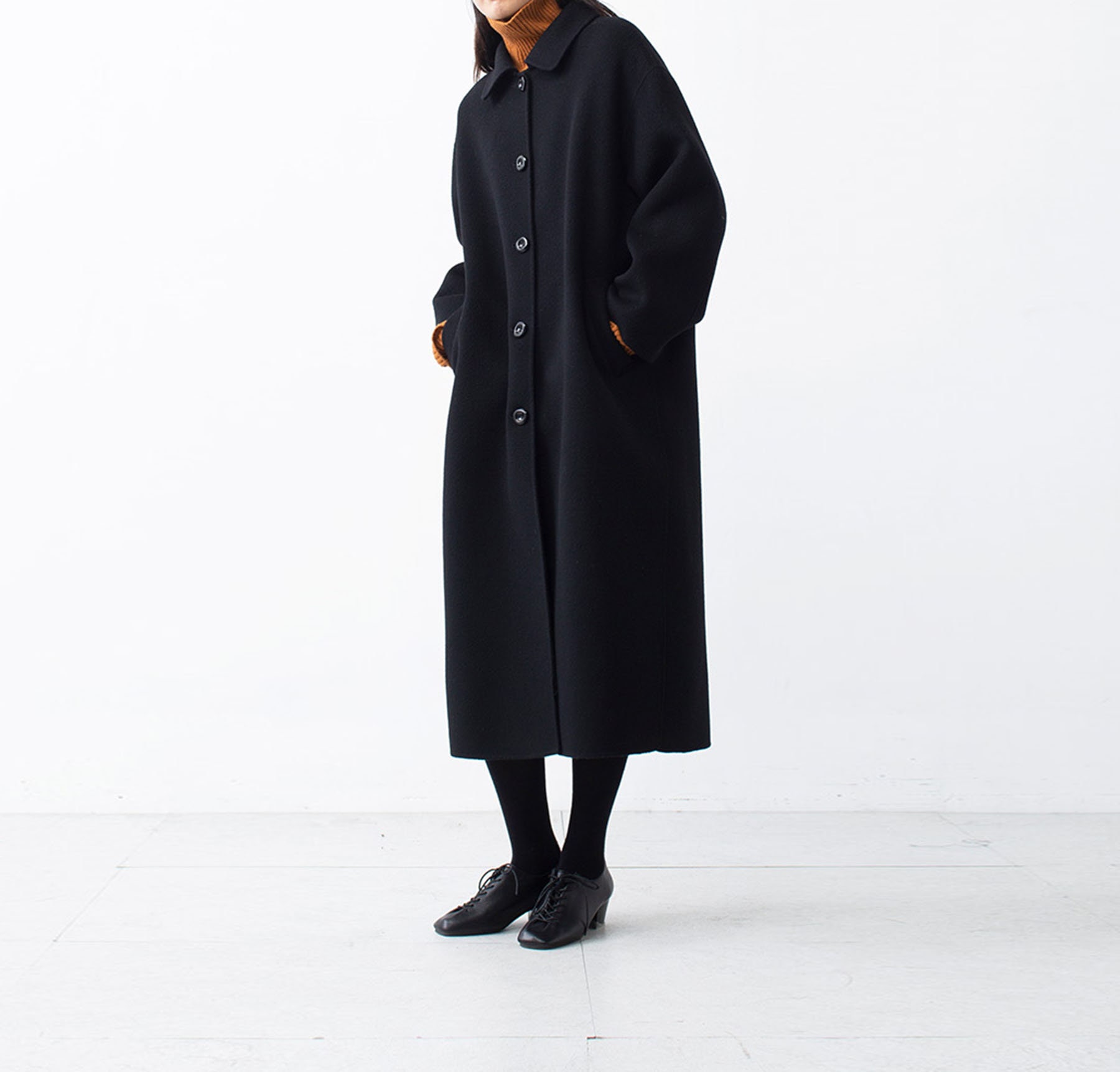 REALITY STUDIO ダークネイビー　コクーンジャケット STUDIO NICHOLSON スタジオニコルソン エコダウン パデット