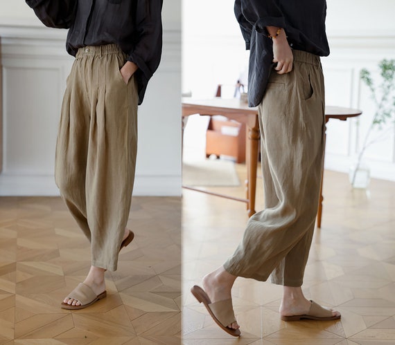 パンツ argue linen narrow pants パンツ argue linen narrow