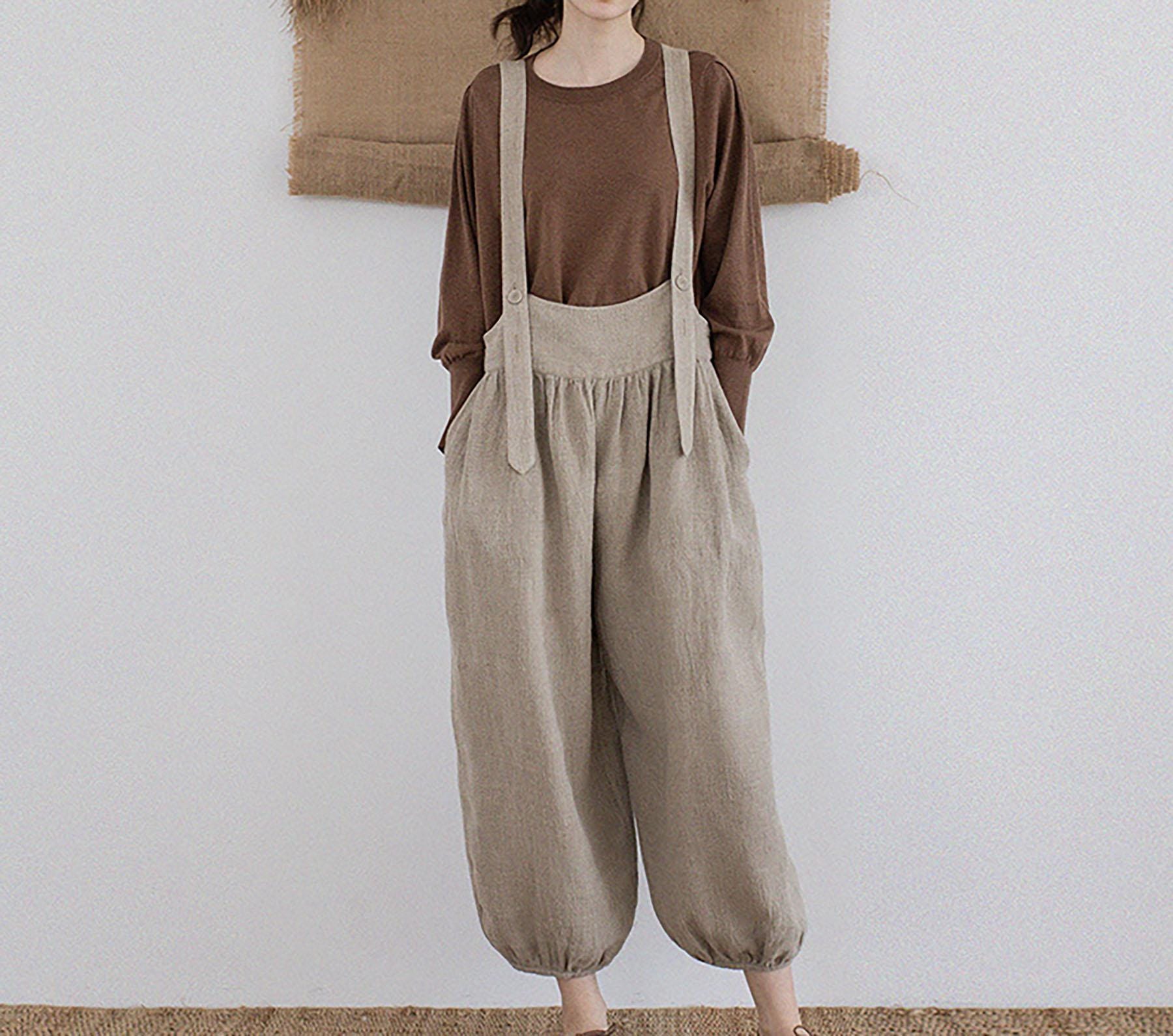 Salopette Linen - Etsy