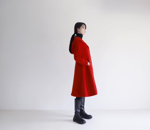 Winter Long Swing wool Coat 5242 Winter Long Swing wool Coat 5242