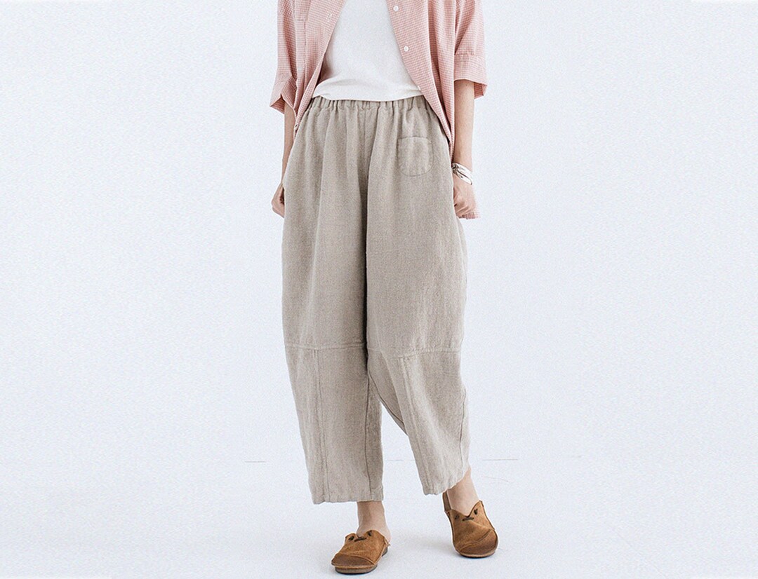 パンツ Tagliatore P-Adima Pants In Cream Linen a03eb34a8f55d25c6e0b9af5bb7544