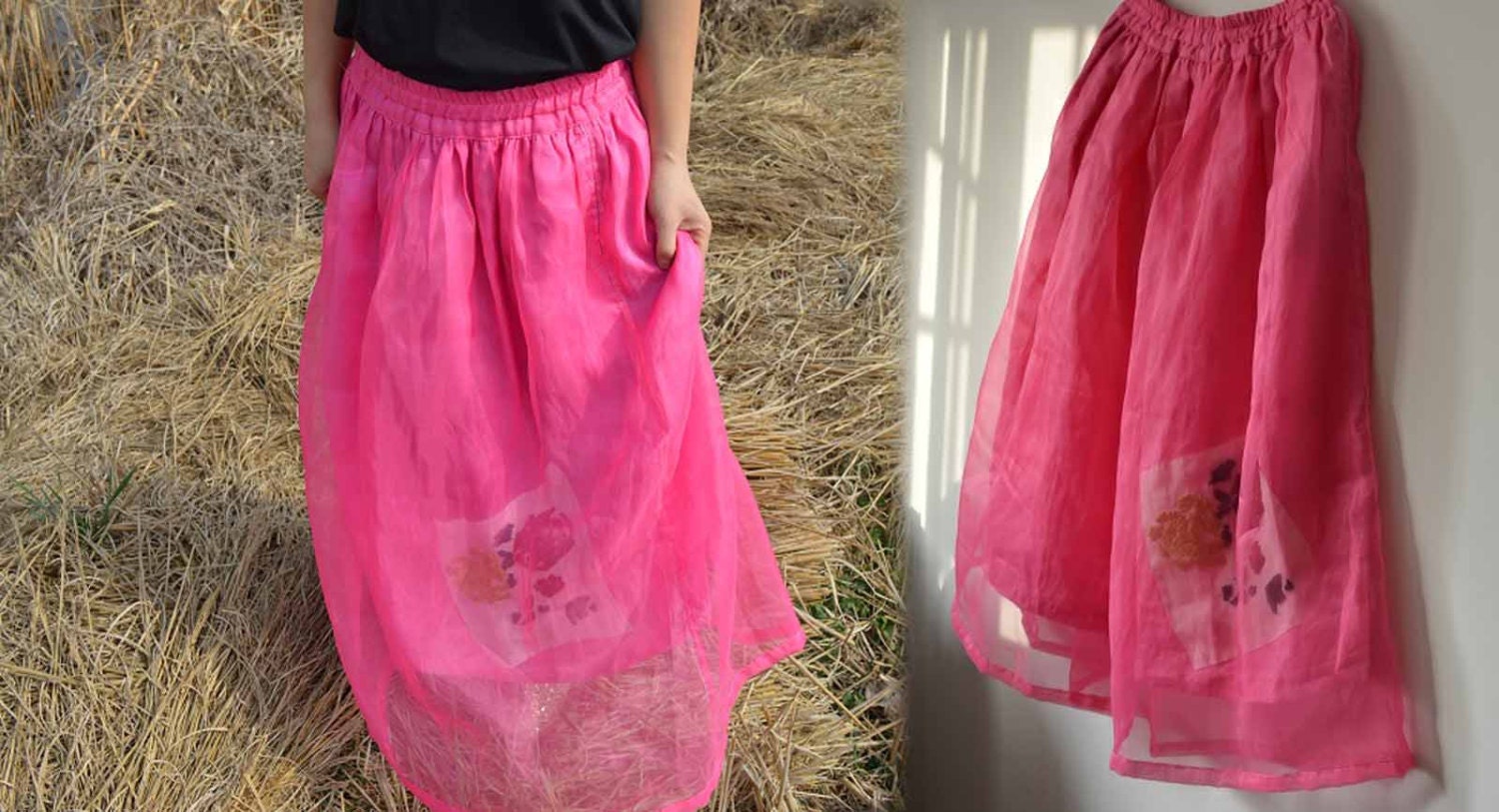 Organza Skirt - Etsy