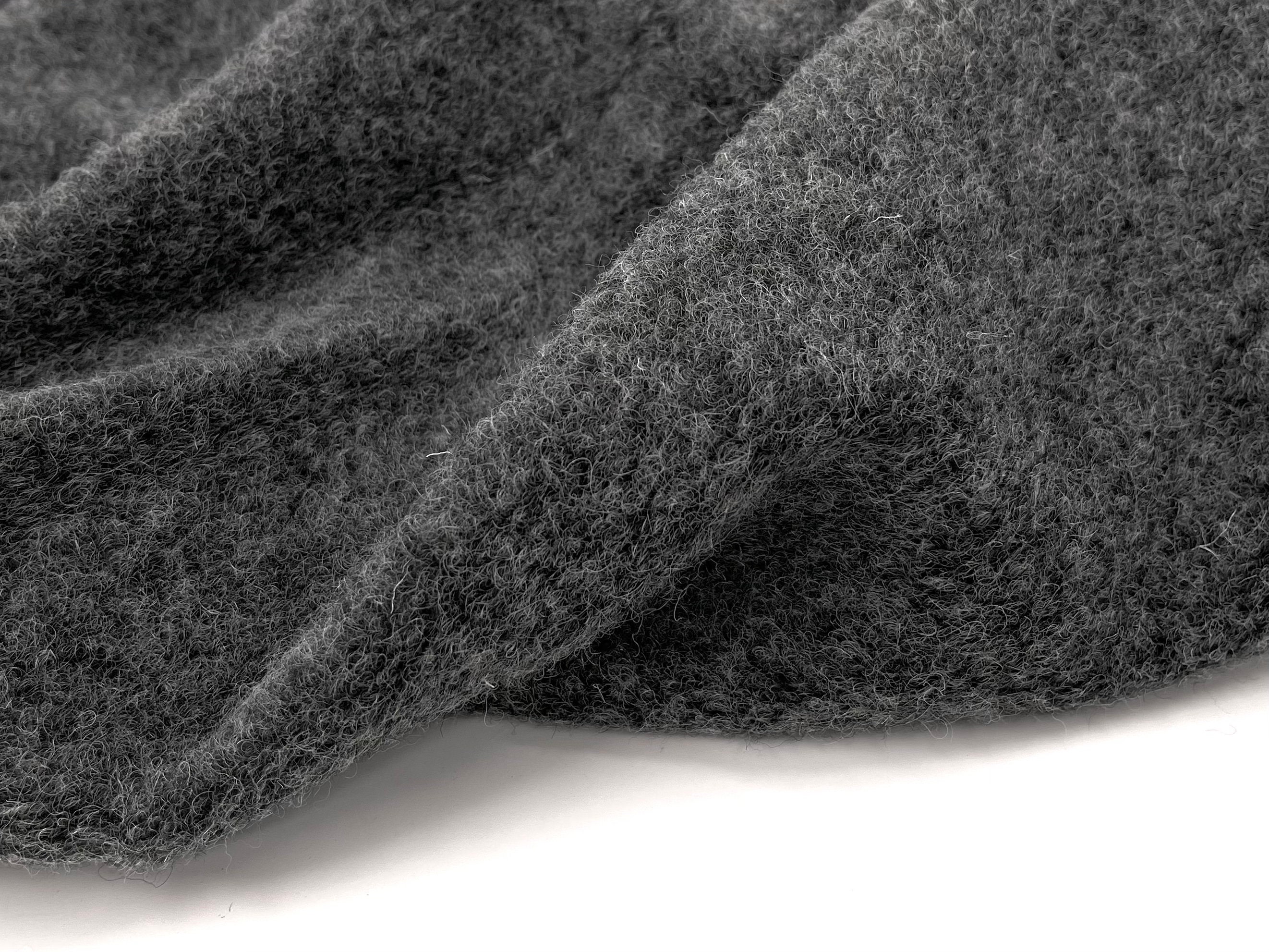 157---men's Knit Wool Coat in Gray, XS, S, M, L, XL, Made to Order