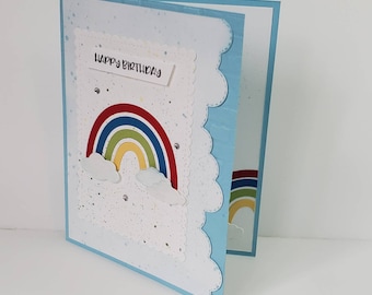 Handmade Stampin Up Birthday card.