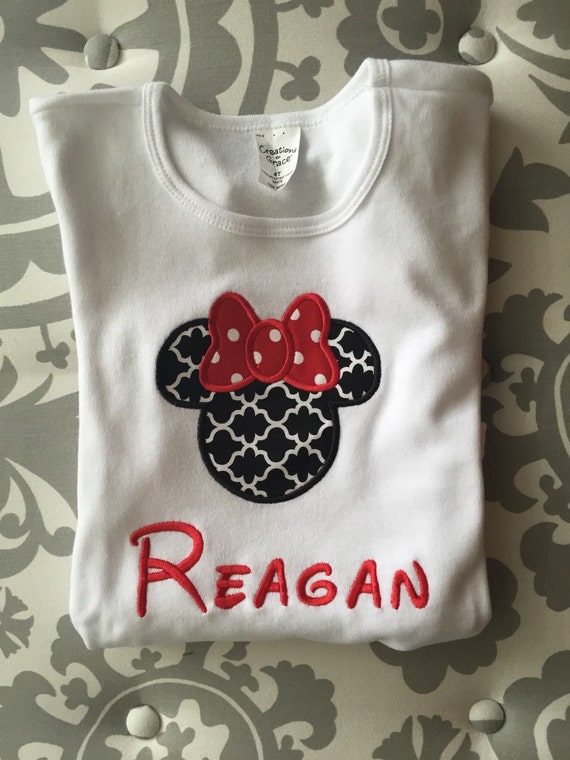 etsy minnie mouse shirt