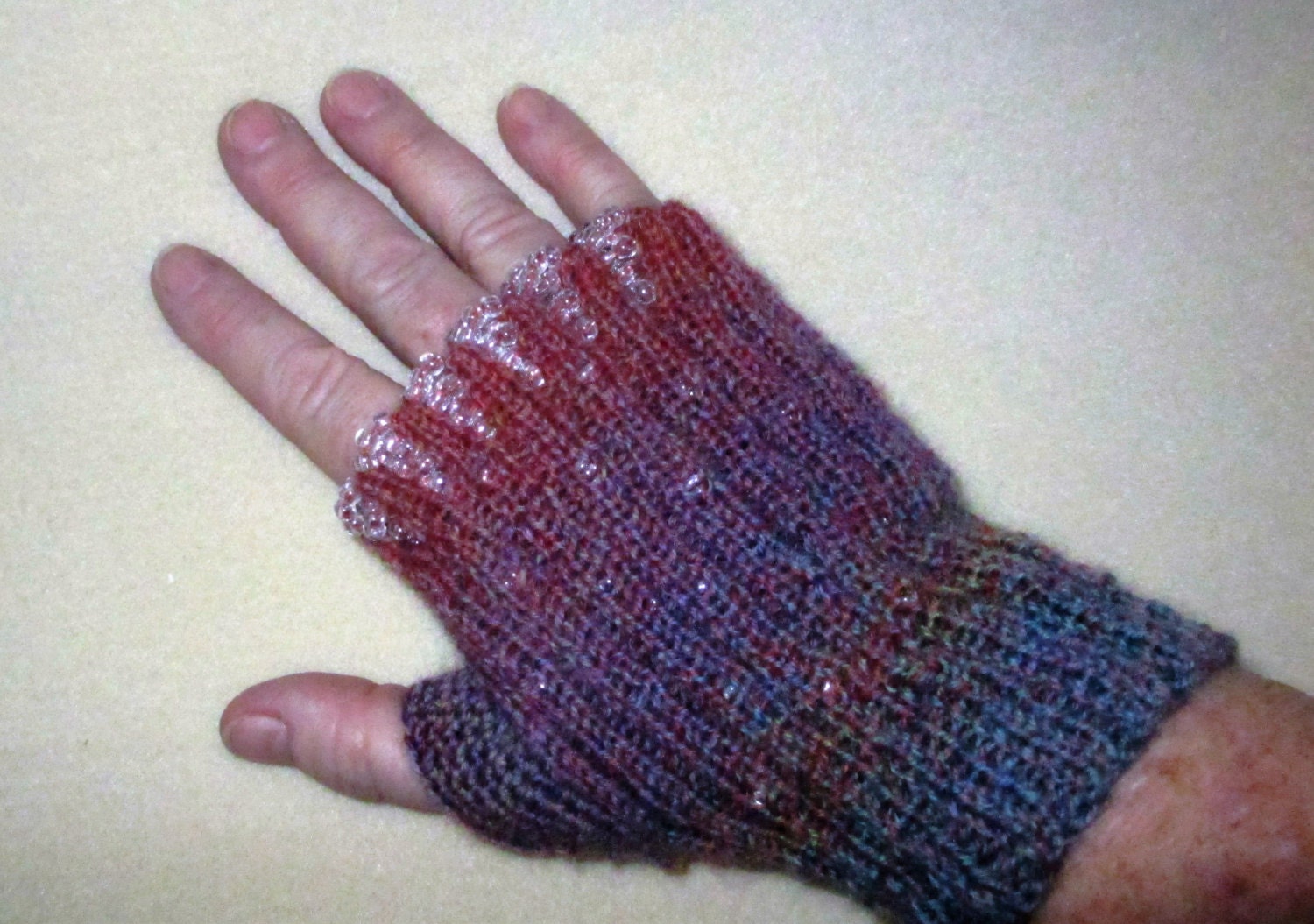 Tutorial Wrist Warmers 2 With a Thumb Gusset Etsy