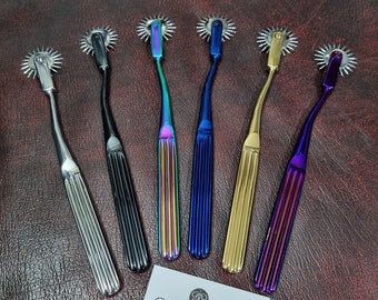 Stainless Steel Wartenberg Wheel - 6 colours