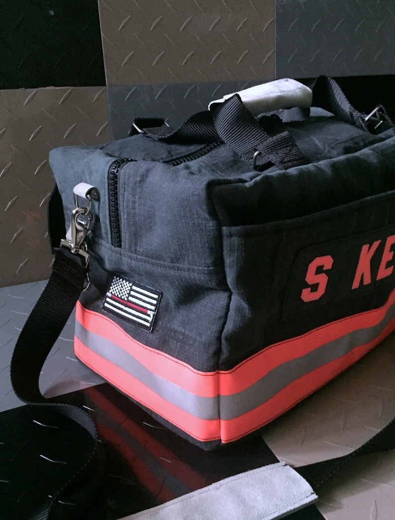 Firefighter Bunker Gear Duffle Bag Large Etsy