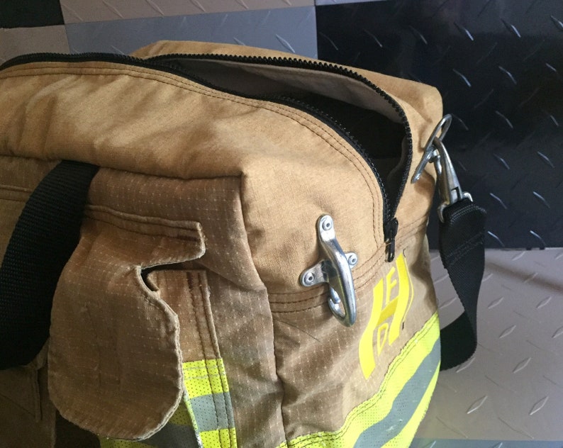 Firefighter Bunker Gear Duffle Bag Large Etsy