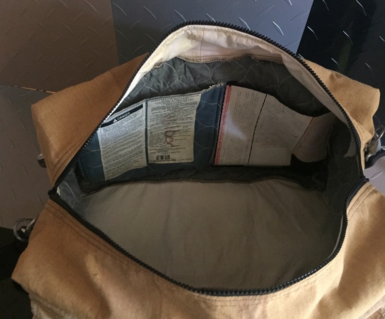 Firefighter Bunker Gear Duffle Bag Large Etsy Canada