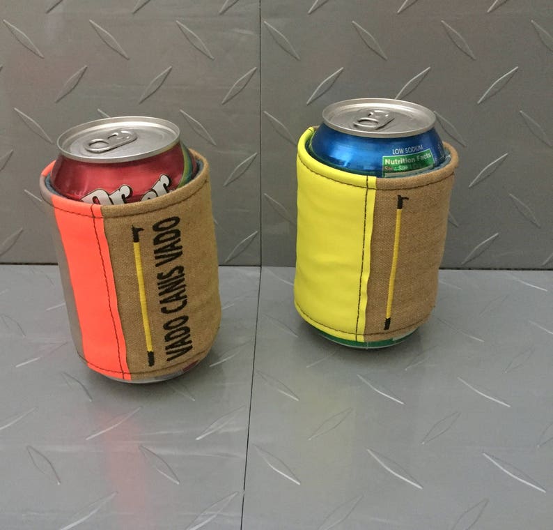 Firefighter Cozy Customized Can Cozi Firefighter Beer Etsy