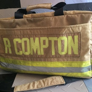 Firefighter Decommissioned Bunker Gear Duffle Bag Large Turnout Gear ...