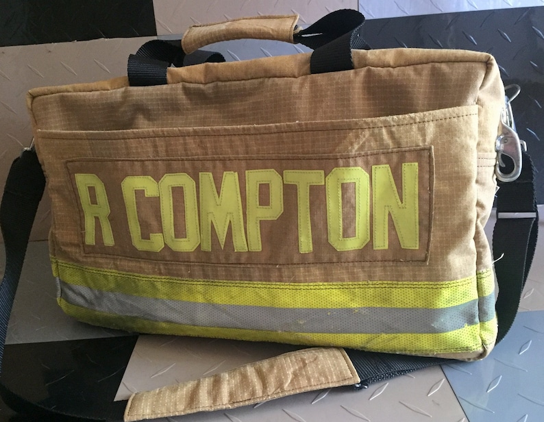 Firefighter Decommissioned Bunker Gear Duffle Bag Large | Etsy