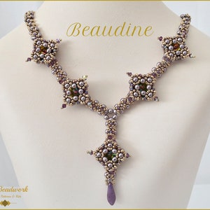 Beading Pattern for the "Beaudine" Necklace pa-014