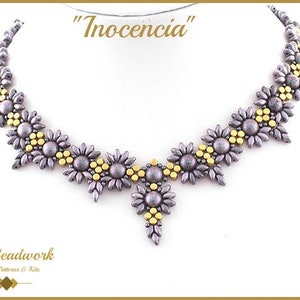 Beading Pattern for the Inocencia Necklace pa-021 image 1
