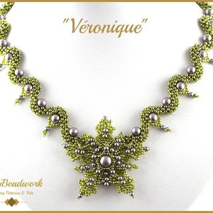 Beading Pattern for the Véronique Necklace pa-033 image 1