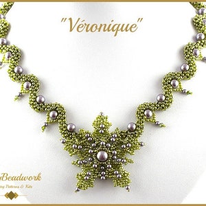 Beading Pattern for the &quot;Véronique&quot; Necklace pa-033