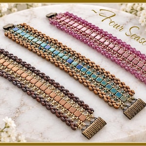 Beading Pattern for the  "Four Seasons" Bracelet pa-005