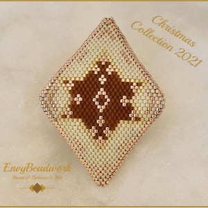 Pattern: 3D peyote pod 001A -Christmas Collection 2021