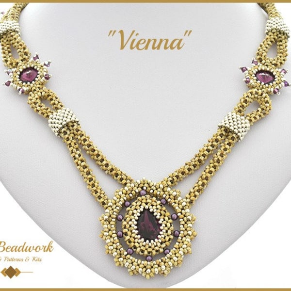 Beading Pattern for the  Vienna Necklace pa-034