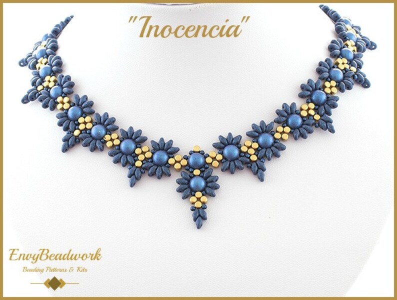 Beading Pattern for the Inocencia Necklace pa-021 image 3