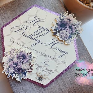 Birthday Card for Mom | Handmade Birthday Card for Her | Custom Greeting Card | Unique Greeting Card | Personalized Greeting Card