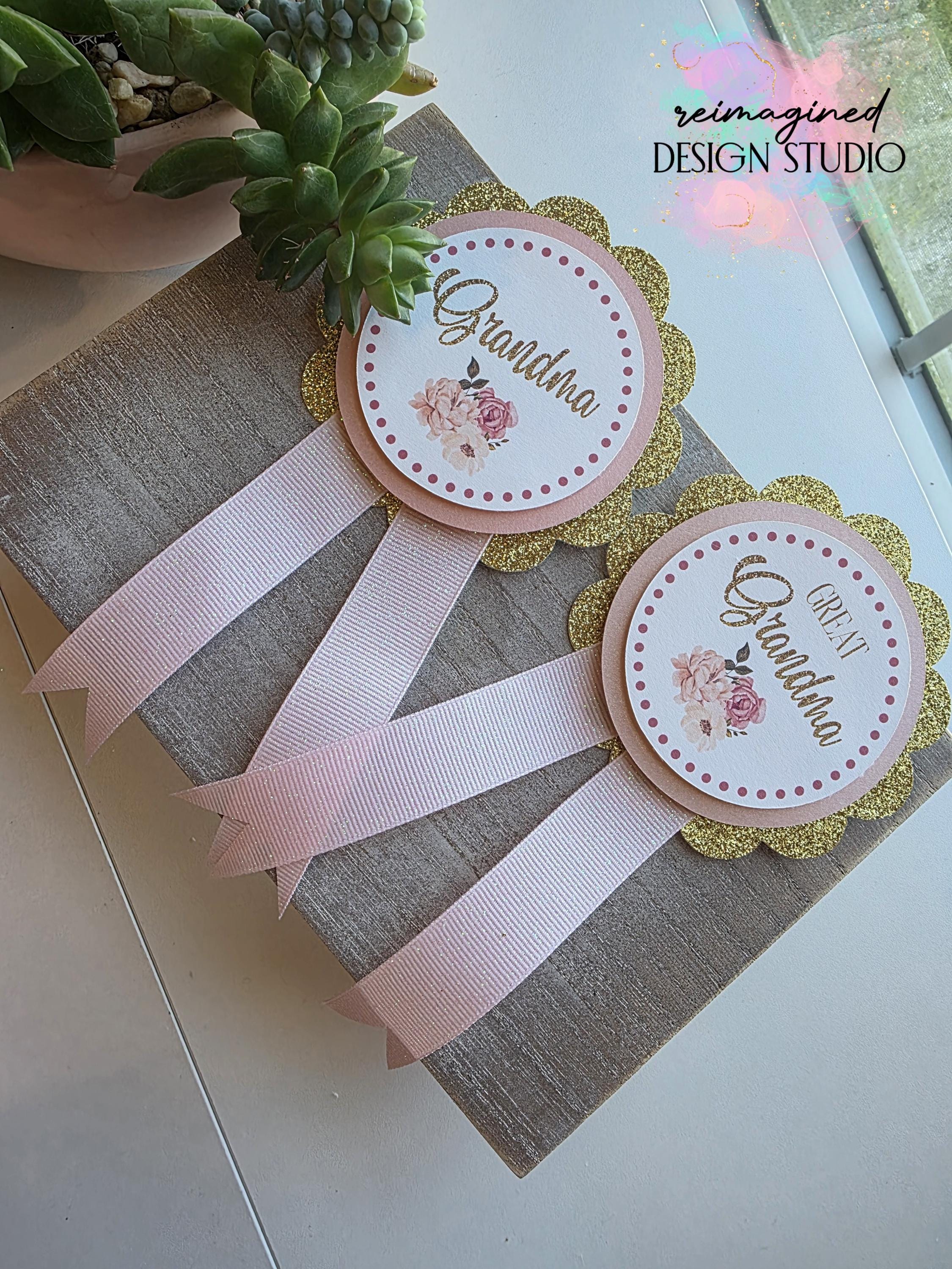 Baby Shower Guest Pins