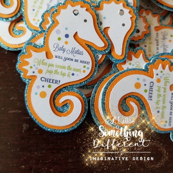 Seahorse Baby Shower Etsy