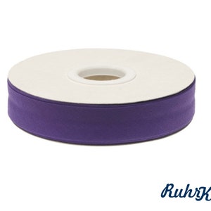 Bias binding 20 mm purple image 1