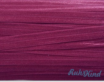 Elastic binding - wine red