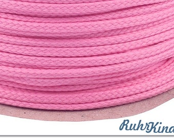 5m Kordel - 4mm Ø  - Pink