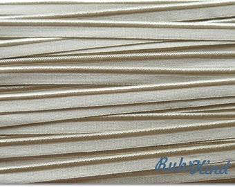 Elastisches Paspelband - Sand