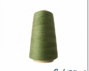 Overlock thread #527 Olive / 3000 yards / 2700 meters / for durable seams