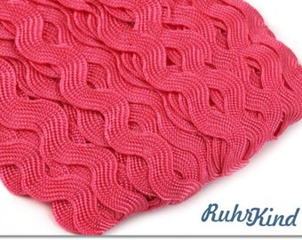 Zackenlitze Magenta 4mm - 3 Meter