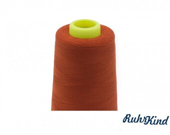 Overlock thread #536 Pumpkin / 3000 yards / 2700 meters / for durable seams